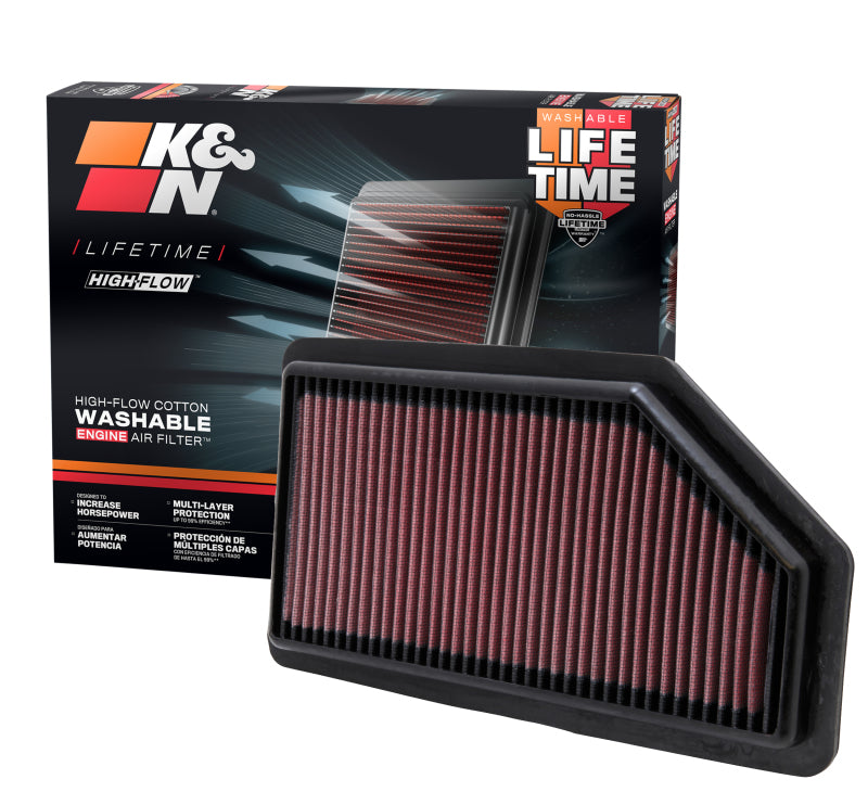 K&N Replacement Air Filter for 11 -12 Honda Odyssey 3.5L V6