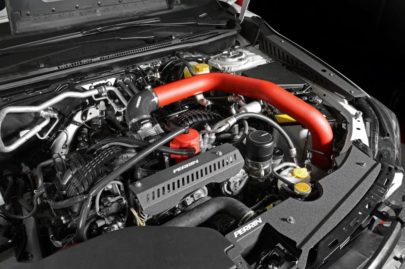 PERRIN 22-25 Subaru WRX Front Mount Intercooler Kit (Red Tubes & Black Core)