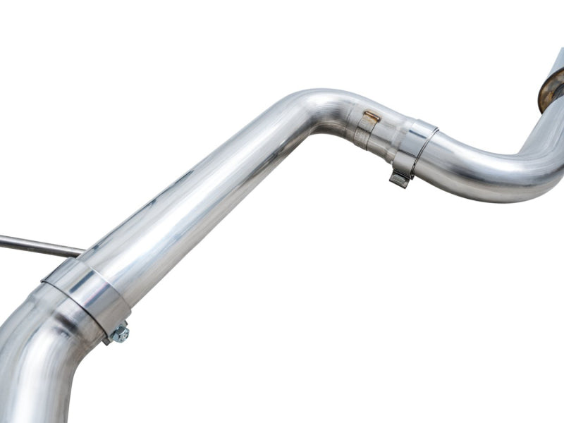 AWE 2022 VW GTI MK8 Track Edition Exhaust - Diamond Black Tips