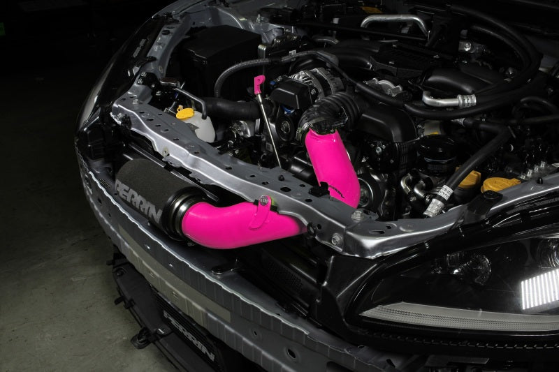 PERRIN 22-25 Subaru BRZ / Toyota GR86 Cold Air Intake - Hyper Pink
