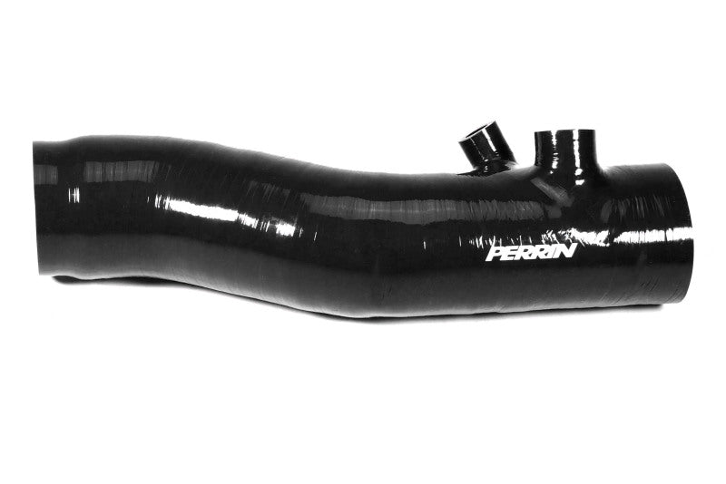 PERRIN 22-24 Subaru WRX / 20-25 LGT & OBXT Turbo Inlet Hose w/Turbo Adapter Flange (Long) - Black