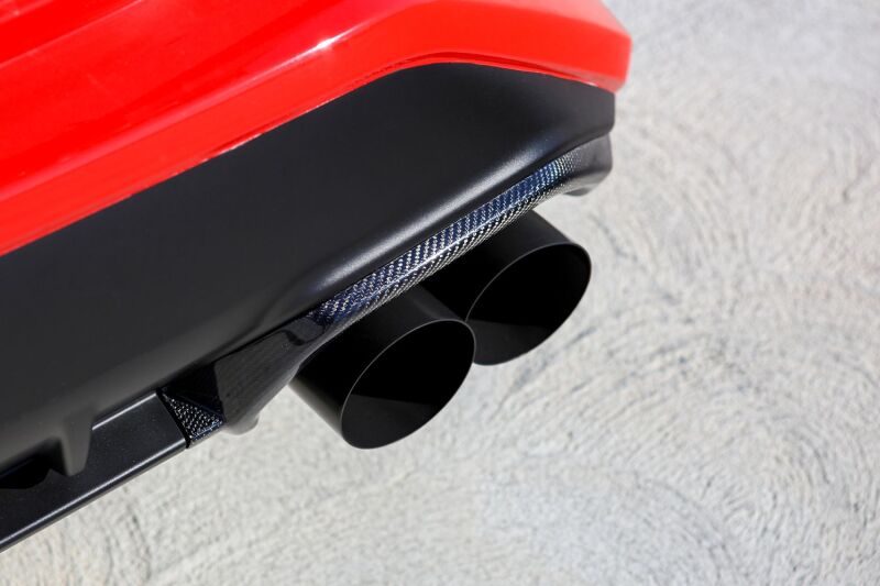 RMK Designs 22+ Subaru WRX Carbon Fiber Exhaust Finisher - Gloss Finish