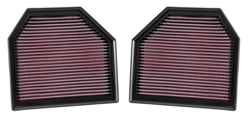 K&N Replacement Air Filter for 11-14 BMW M5/M6 4.4L V8 / 2015 M4/M3 3.0L I6 (2 per box)