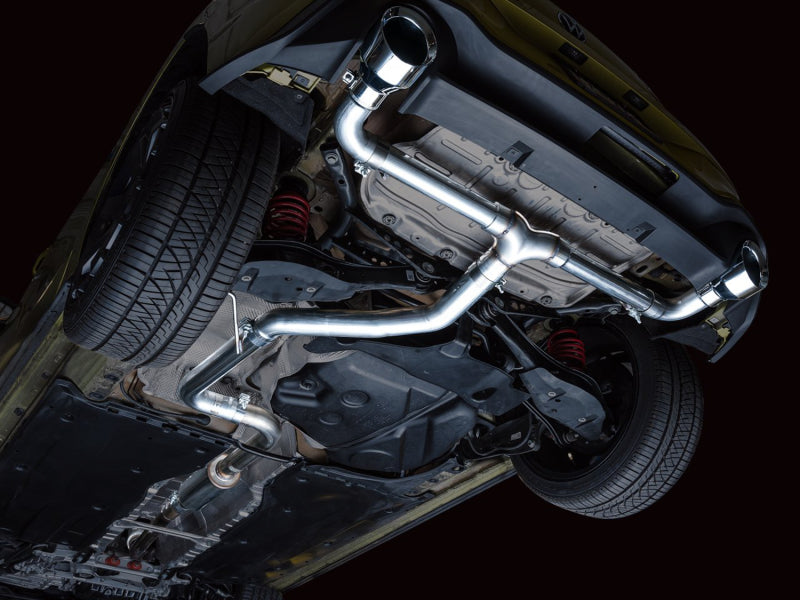 AWE 2022 VW GTI MK8 Track Edition Exhaust - Chrome Silver Tips