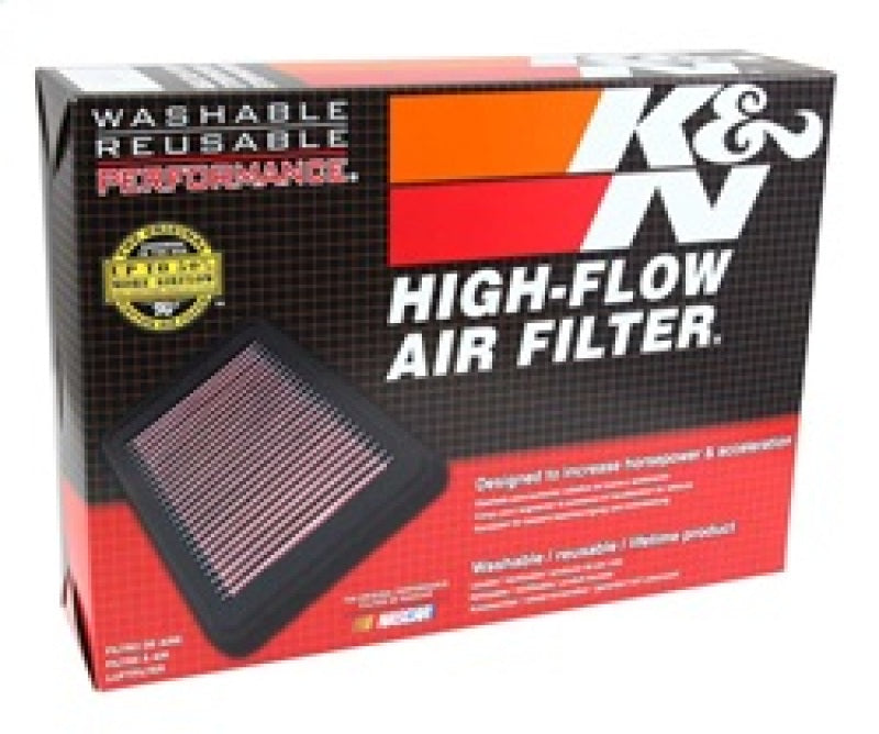 K&N Replacement Air Filter for 11-14 BMW M5/M6 4.4L V8 / 2015 M4/M3 3.0L I6 (2 per box)