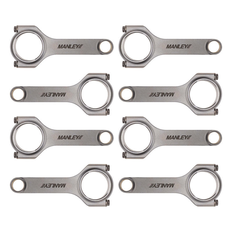Manley Chevy Small Block LS-1 6.125in H Beam w/ ARP 2000 Connecting Rod Set
