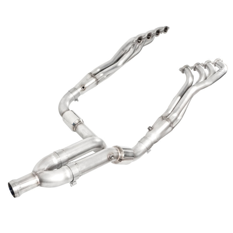 Stainless Works 14-16 Chevy Silverado/GMC Sierra Fit 5.3L Only Header High-Flow Cats Factory Conn