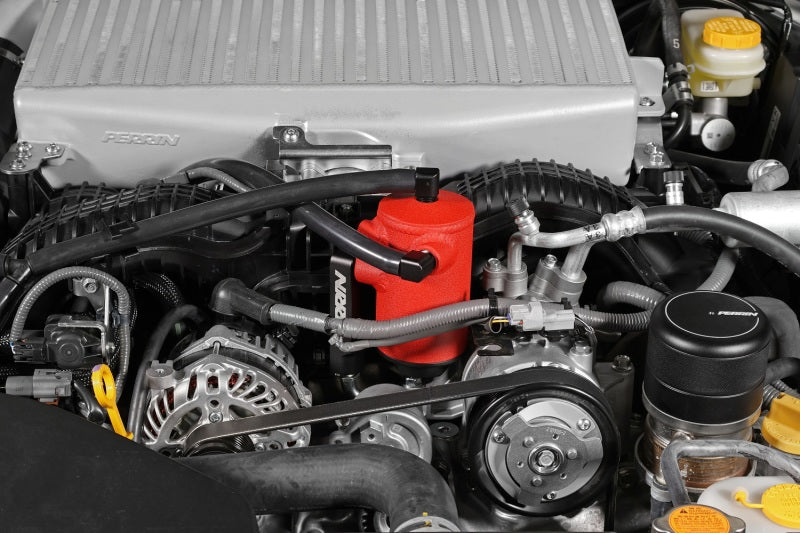 PERRIN 22-24 Subaru WRX Air Oil Separator - Black