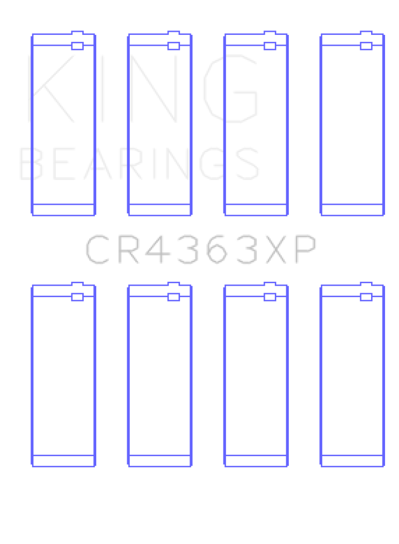 King Engine Bearings 00-06 Chevrolet 2.2L DOHC Ecotec Connecting Rod Bearings (Set of 4)