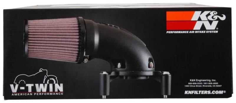 K&N 01-17 Harley-Davidson Softail / Dyna FI Performance Air Intake System