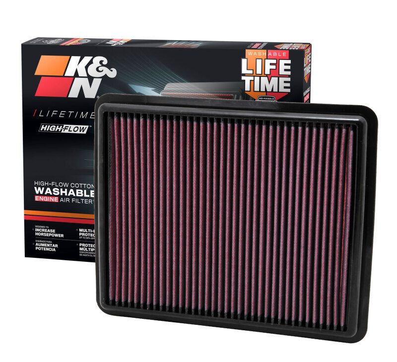 K&N Replacement Air Filter 10-12 Hyundai Santa Fe/Kia Sorrento / 11-12 Hyundai Sonata/Kia Optima