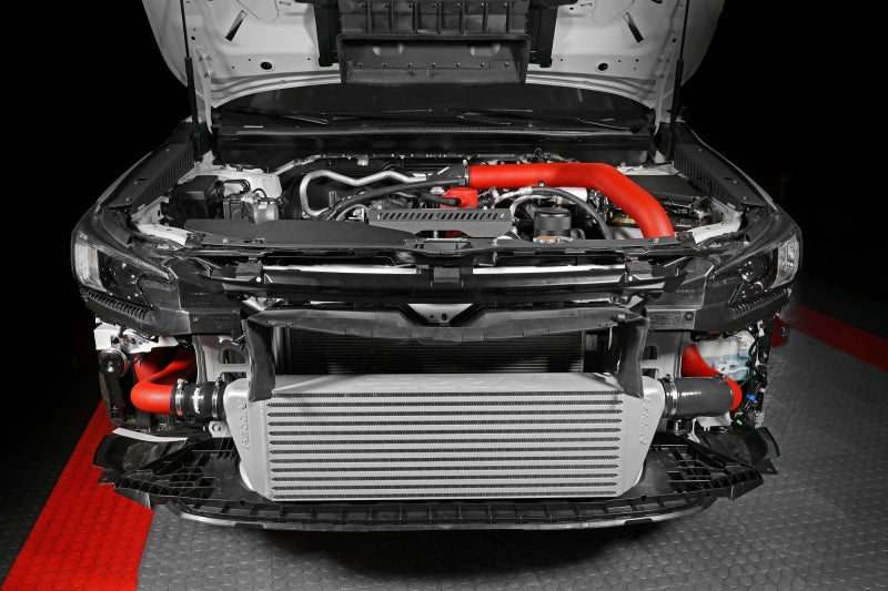 PERRIN 22-25 Subaru WRX Front Mount Intercooler Kit (Red Tubes & Silver Core)