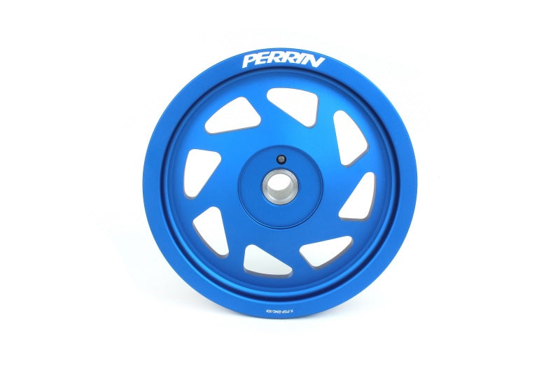 PERRIN 22-25 Subaru WRX/BRZ & Toyota GR86 / 20-25 FXT/OBXT Lightweight Crank Pulley - Blue