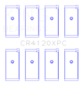 King Engine Bearings Mitsubishi 4G63/4G64 Coated Connecting Rod Bearing Set of 4 - Size +.026mm