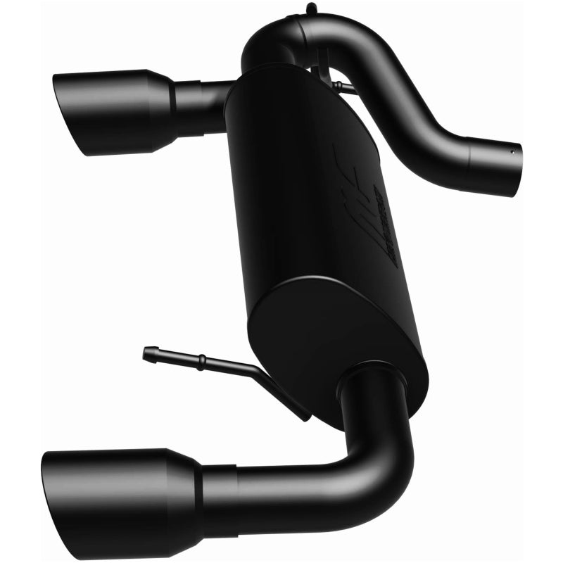 MagnaFlow 2021 Ford Bronco 2.3L I-4 Axle-Back Exhaust w/ Dual Split Rear Style Exit- Black Tips
