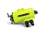 PERRIN 02-14 Subaru WRX / 04-21 STI / 05-09 LGT & OBXT (w/FMIC Only) Air Oil Separator - Neon Yel.
