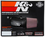 K&N 01-17 Harley Davidson Softail / Dyna FI Performance Air Intake System Silver