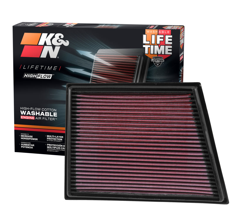 K&N Replacement Panel Air Filter for 2014 Mini Cooper 1.5L
