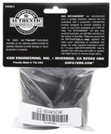 K&N 6in ID x 6inH Closed Top Black Drycharger Air Filter Wrap