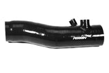 PERRIN 22-24 Subaru WRX / 20-25 LGT & OBXT Turbo Inlet Hose w/Turbo Adapter Flange (Long) - Black
