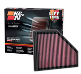 K&N 2019 BMW 330I L4-2.0L Turbo F/I/DSL Replacement Drop In Air Filter