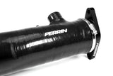 PERRIN 22-24 Subaru WRX / 20-25 LGT & OBXT Turbo Inlet Hose w/Turbo Adapter Flange (Long) - Black