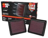 K&N Replacement Air Filter INFINITI M35 3.5L V6; 09-10 (2 PER BOX)