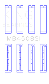 King Engine Bearings Acura J30A/J32A/J35A/J35Z Performance Main Bearing Set - Size STD