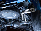 AWE 21+ Ford F150 Dual Side Exit Cat-Back Exhaust - 4.5in Diamond Black Tips *For Stock Y-Pipe Only