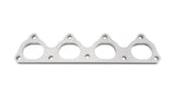Vibrant T304 SS Exhaust Manifold Flange for Honda/Acura D-series motor 3/8in Thick