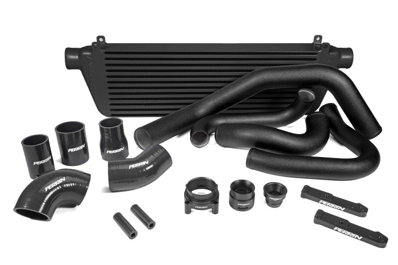 PERRIN 22-25 Subaru WRX Front Mount Intercooler Kit (Black Tubes & Black Core)