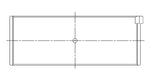 ACL VW/Audi 1781cc/1984cc Standard Size High Performance Rod Bearing Set - CT-1 Coated