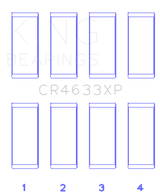 King Engine Bearings Peugeot EP6DT/BMW N14B16C Rod Bearing Set - Size STD