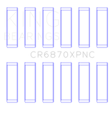 King Engine Bearings Nissan VR38DETT pMaxKote Performance Con Rod Bearing Set - Size STD