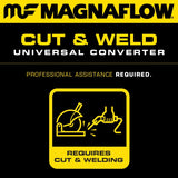 MagnaFlow Universal Catalytic Converter 2.5inch OBDII Rear