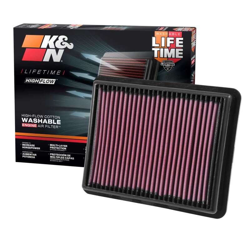 K&N Replacement Air Filter for 2014 Mazda 6 2.2L L4 DSL