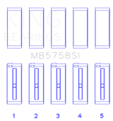 King Engine Bearings 2007 Mini Cooper Main Bearing Set - Size STD