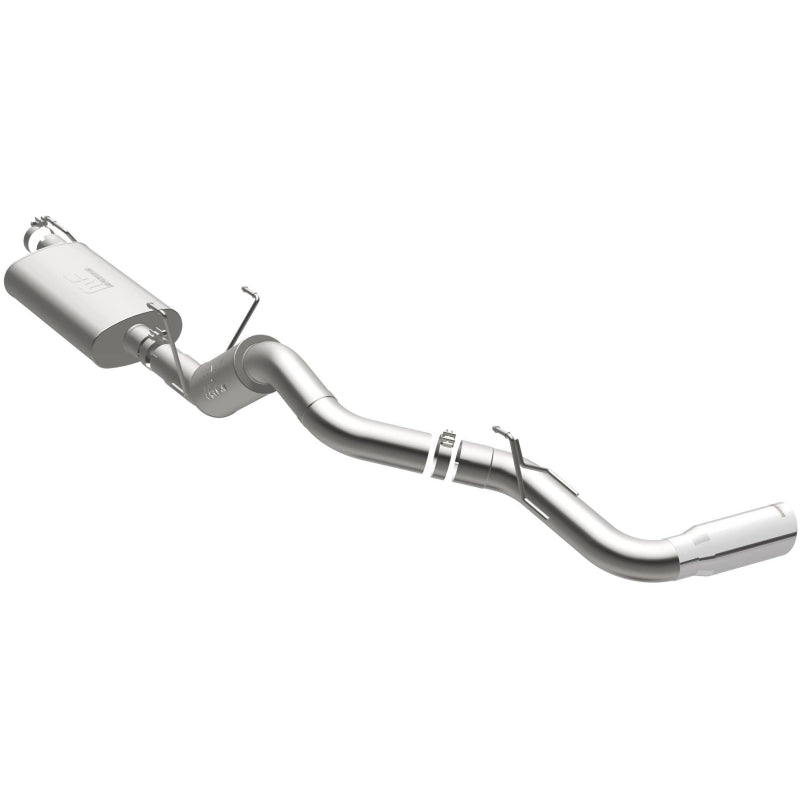 MagnaFlow Cat-Back, SS, 4in, Single Pass Side Rear Exit 5in Tip 14-15 Ram 2500 6.4L V8 CC LB/MC SB