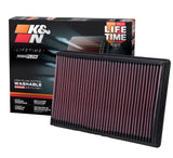 K&N 02-10 Dodge Ram 1500/2500/3500 3.7/4.7/5.7L Drop In Air Filter