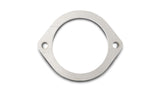 Vibrant 2-Bolt T304 SS Exhaust Flange (2.5in I.D.)