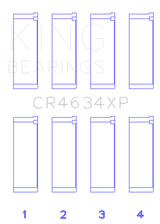 King Engine Bearings Hyundai G4KF Connecting Rod Bearing Set (Set of 4) - Size STD